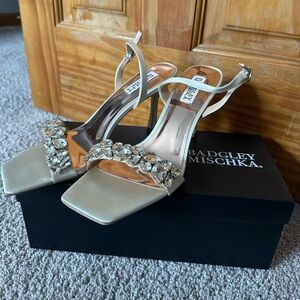 Badgley Mischka Leanna Heel NEVER WORN- BRIDAL
